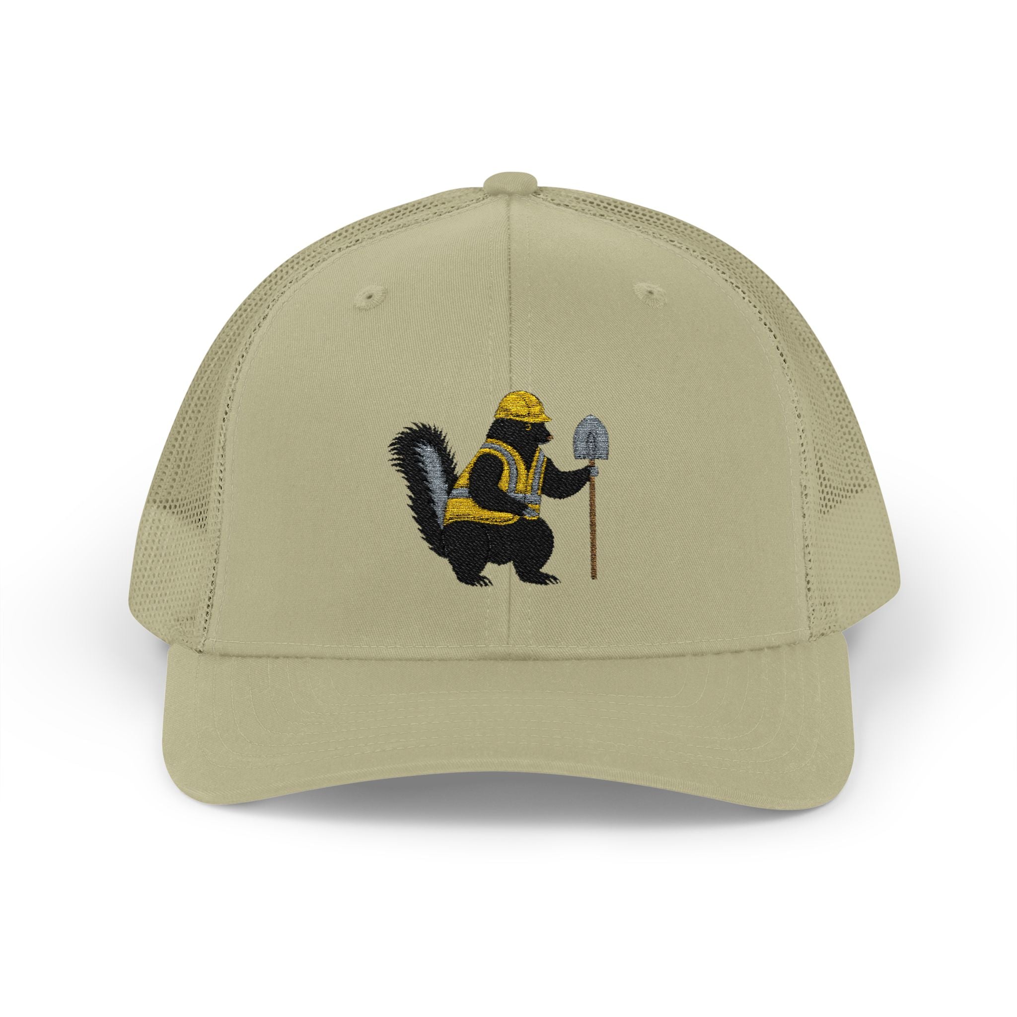 Skunk With Cane Trucker Cap