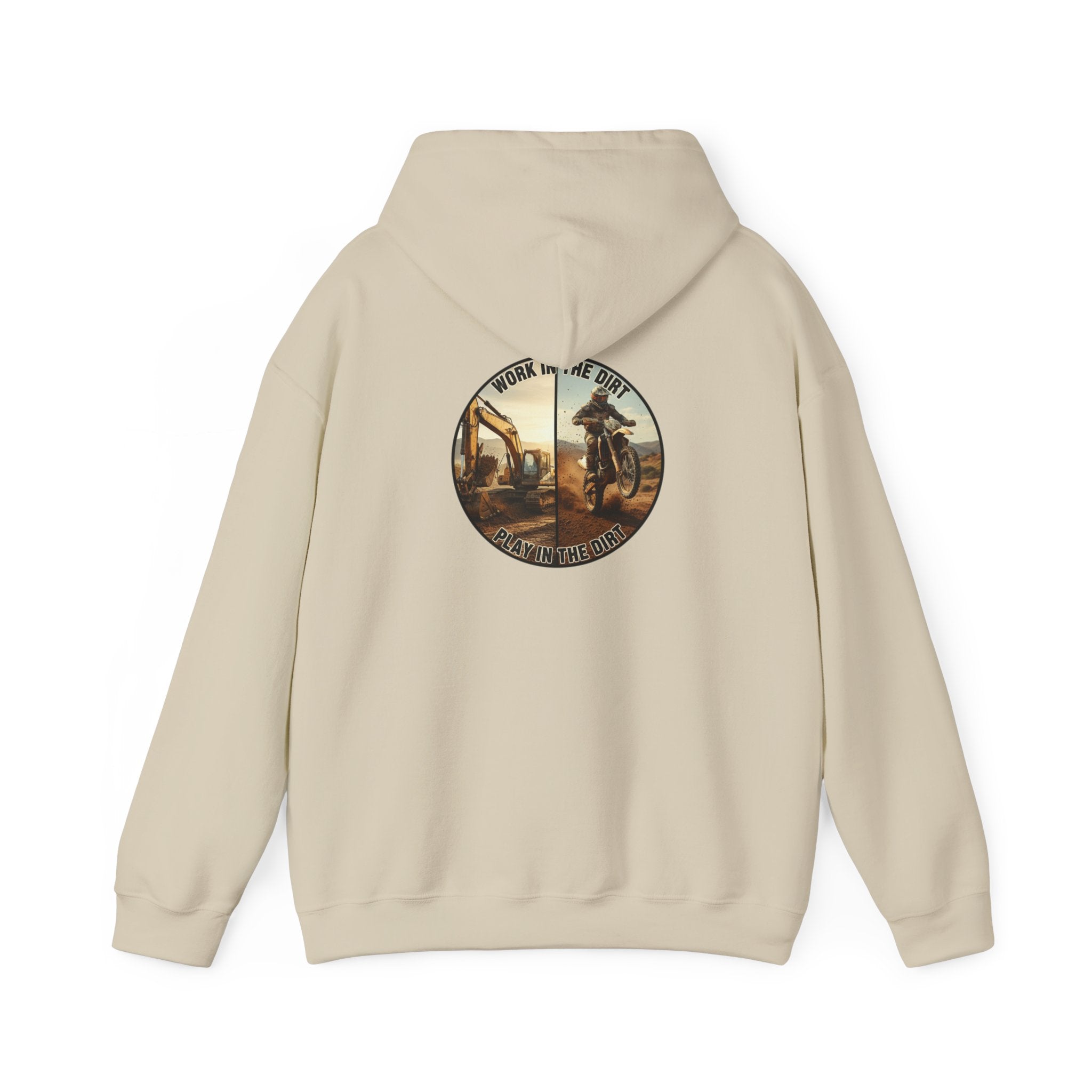 Dirt Bike Hoodie "Ride Dirt" Vintage Motocross Pullover