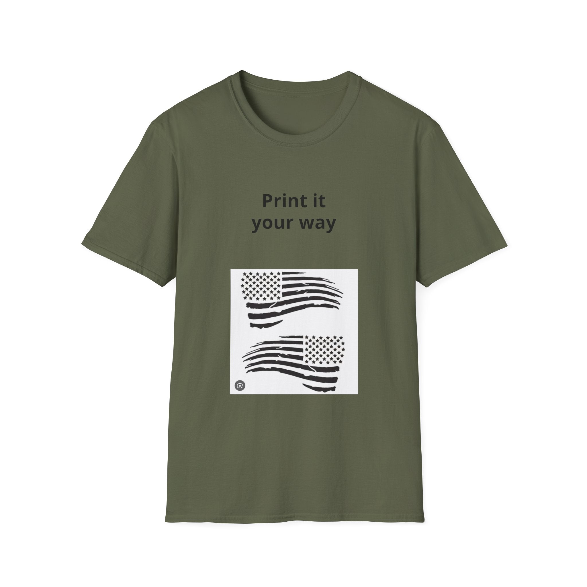 Funny Stinks Landscaping T-Shirt — "STINKS" Skunk Logo with Phone Number