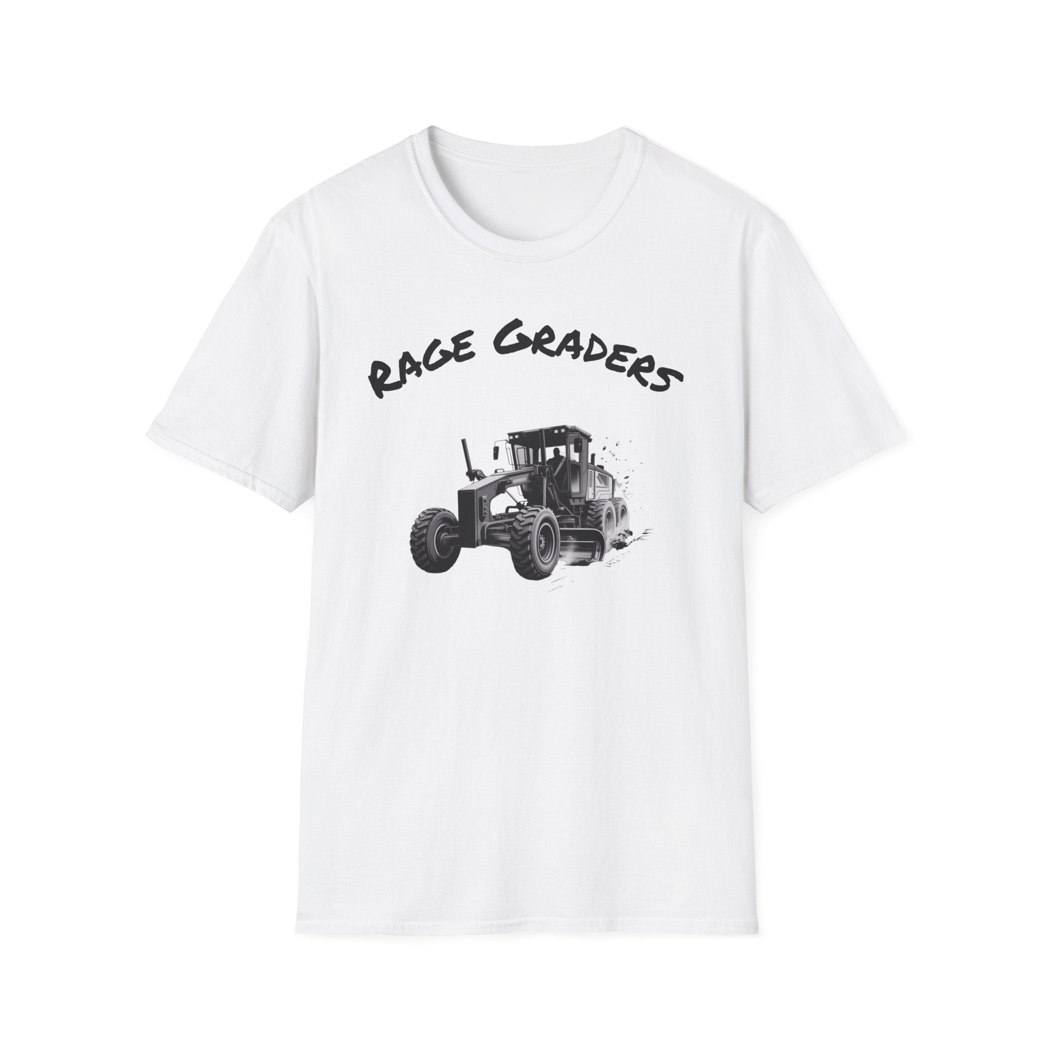 Tractor Graphic T-Shirt — 'Rage Graders Essayons' Vintage Farm Truck Tee