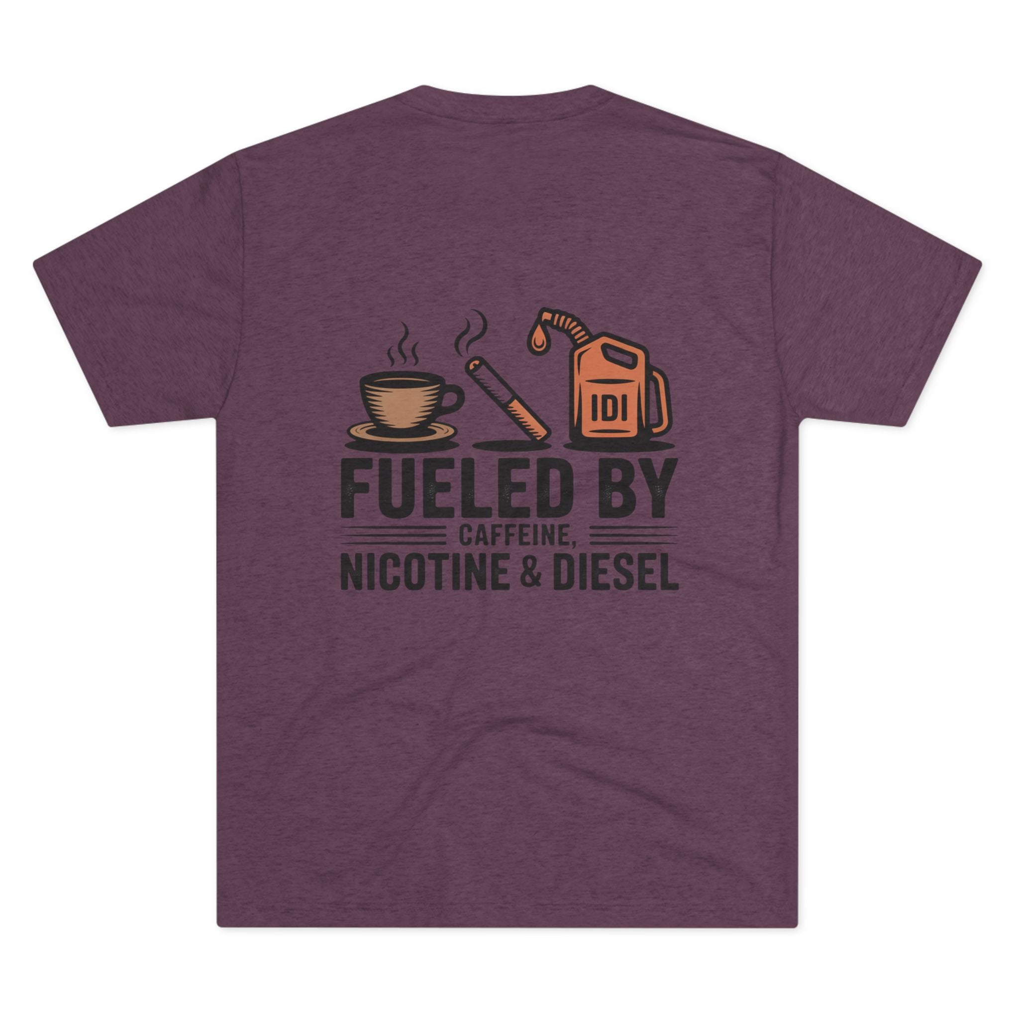 Fueled By Caffeine, Nicotine & Diesel Graphic Tee