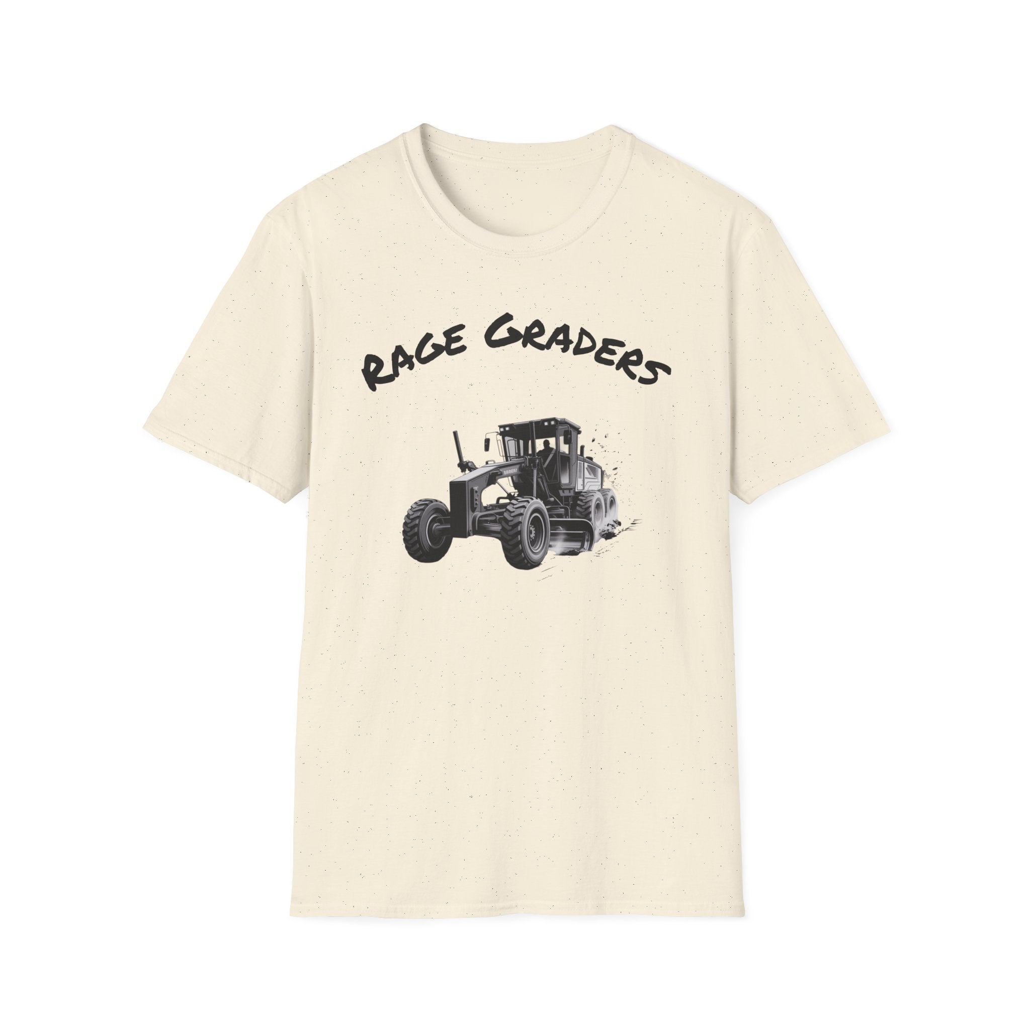 Tractor Graphic T-Shirt — 'Rage Graders Essayons' Vintage Farm Truck Tee