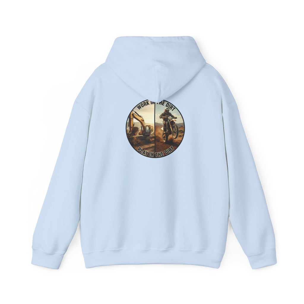 Dirt Bike Hoodie "Ride Dirt" Vintage Motocross Pullover