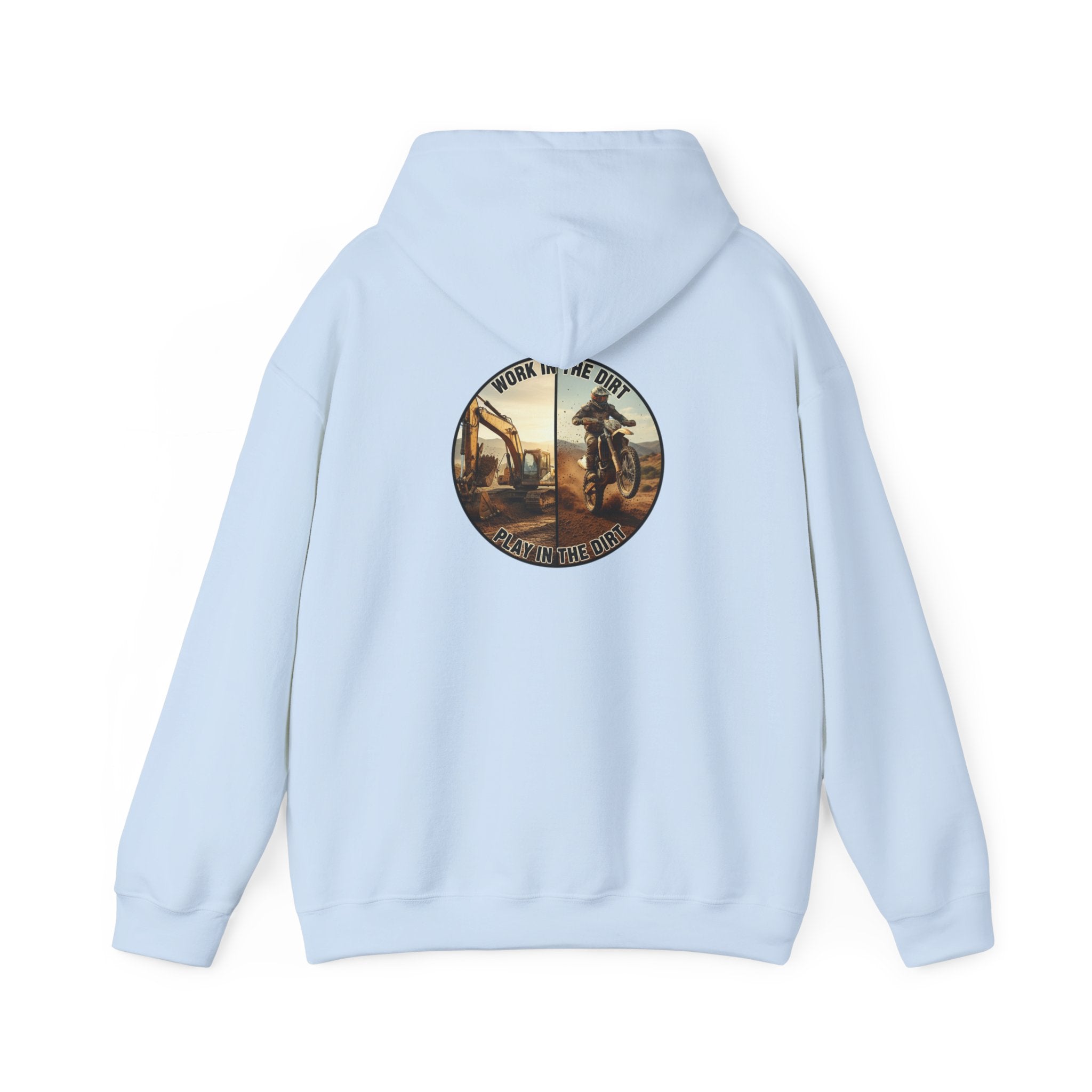 Dirt Bike Hoodie "Ride Dirt" Vintage Motocross Pullover