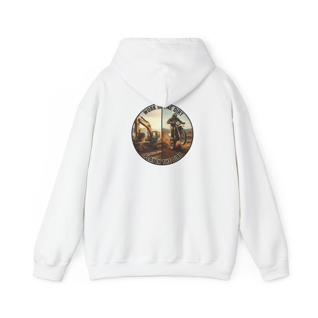 Dirt Bike Hoodie "Ride Dirt" Vintage Motocross Pullover