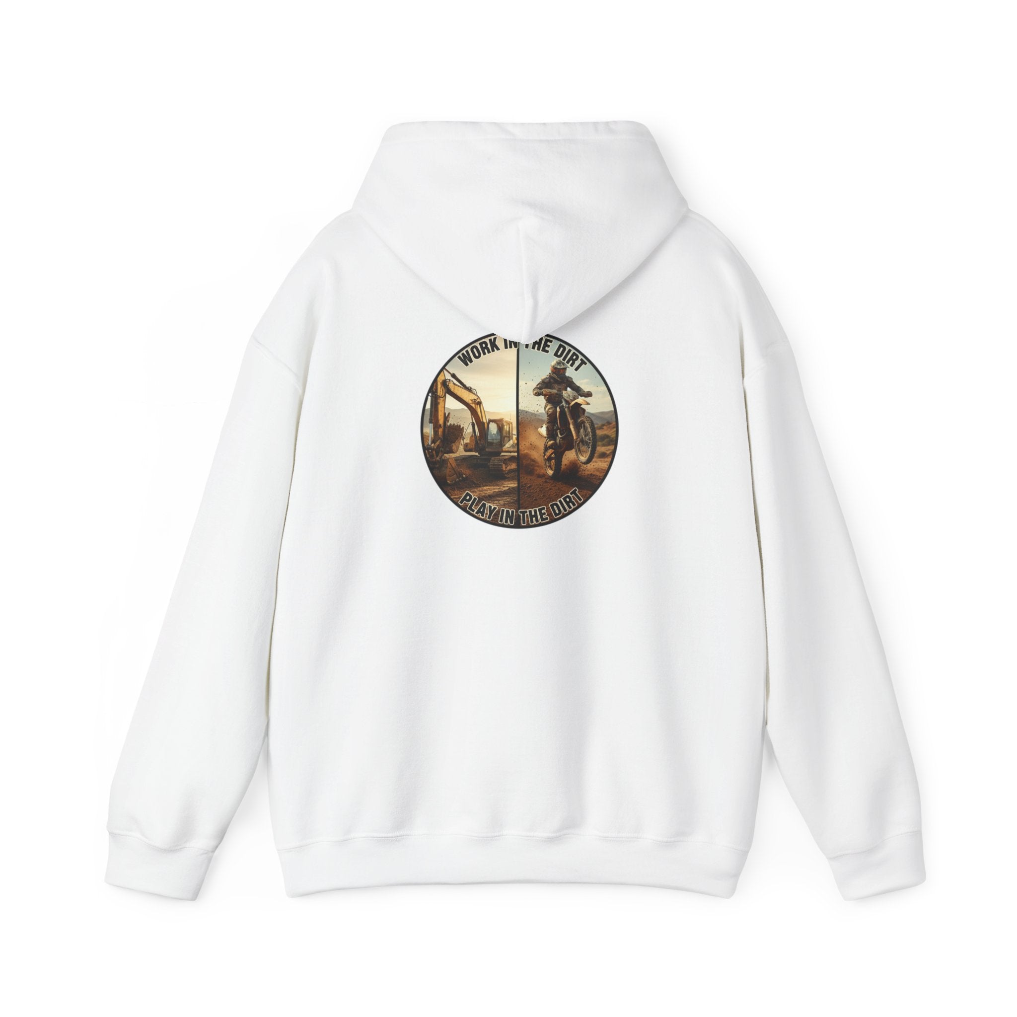 Dirt Bike Hoodie "Ride Dirt" Vintage Motocross Pullover