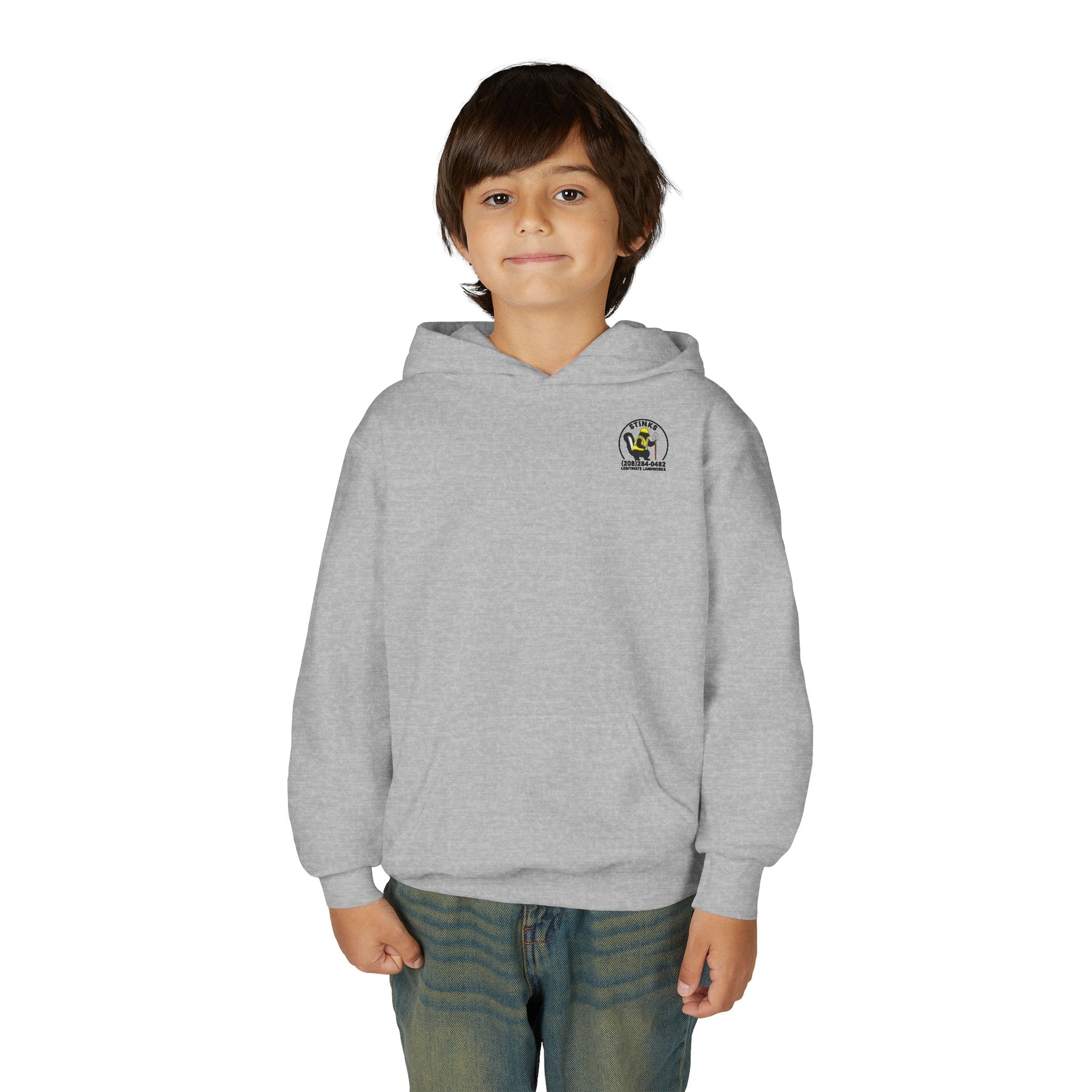 Youth Heavy Equipment Hoodie — "Future Operator" Excavator Pullover