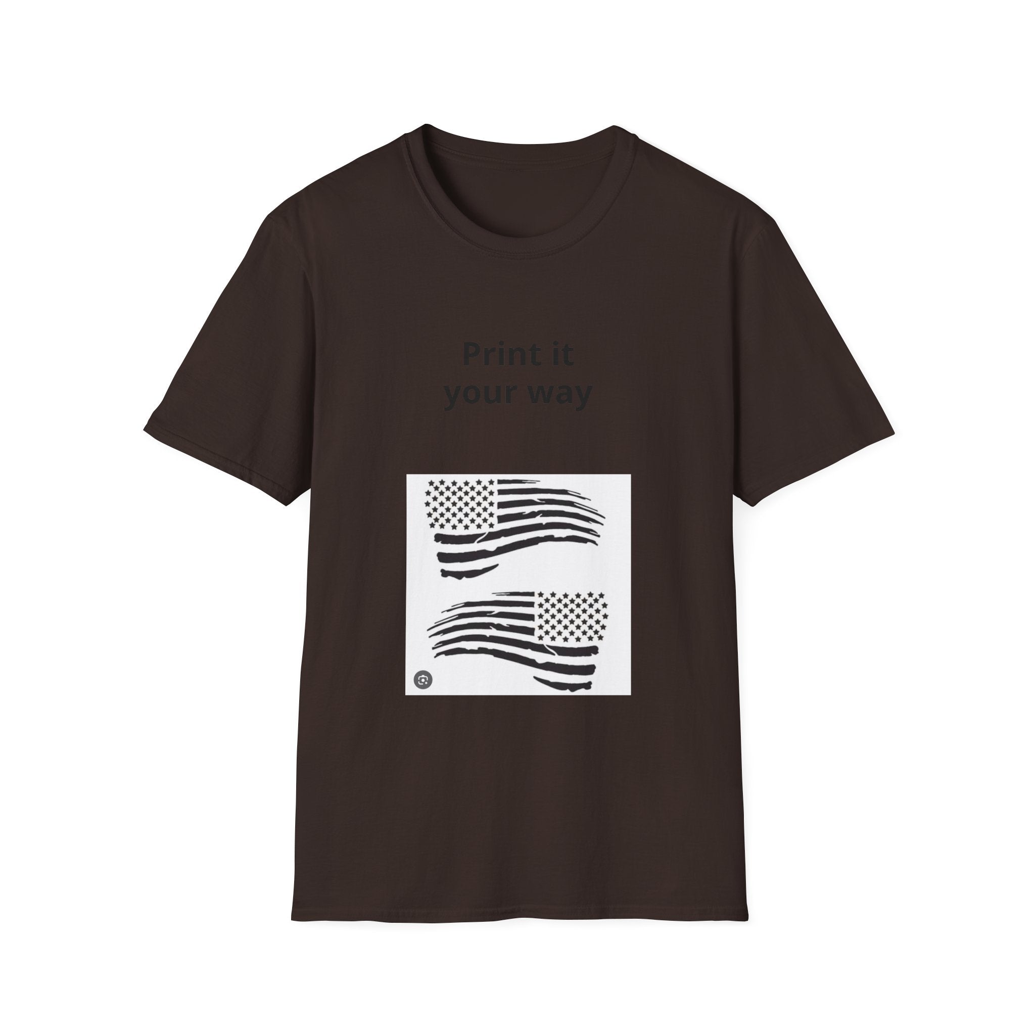 Funny Stinks Landscaping T-Shirt — "STINKS" Skunk Logo with Phone Number
