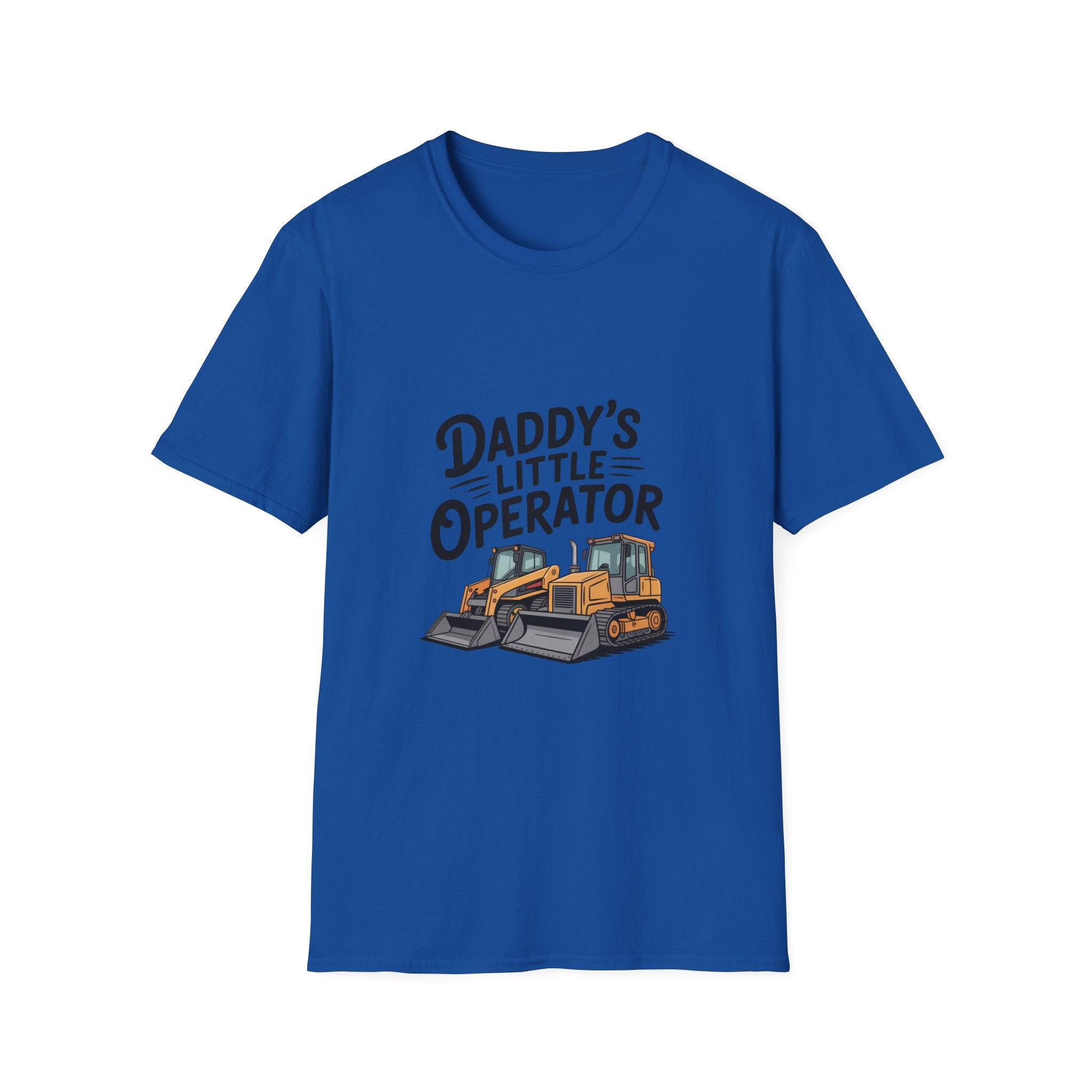 Kids' Tee — "Daddy's Little Operator" Bulldozer Shirt
