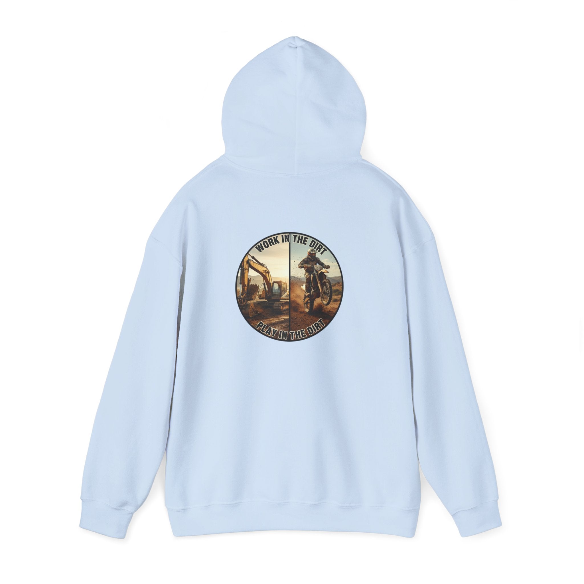 Dirt Bike Hoodie "Ride Dirt" Vintage Motocross Pullover