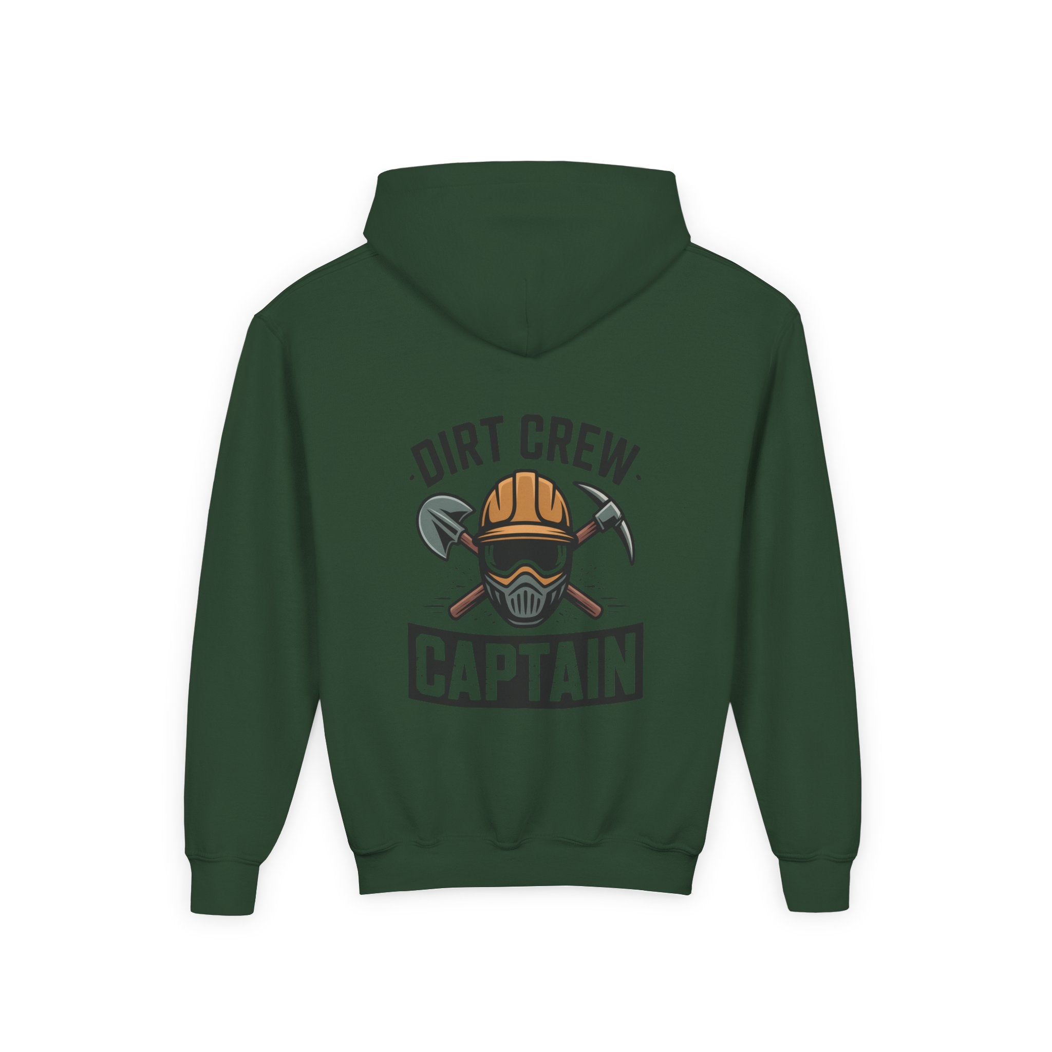 Youth Hoodie - Dirt Crew Captain Graphic Pullover