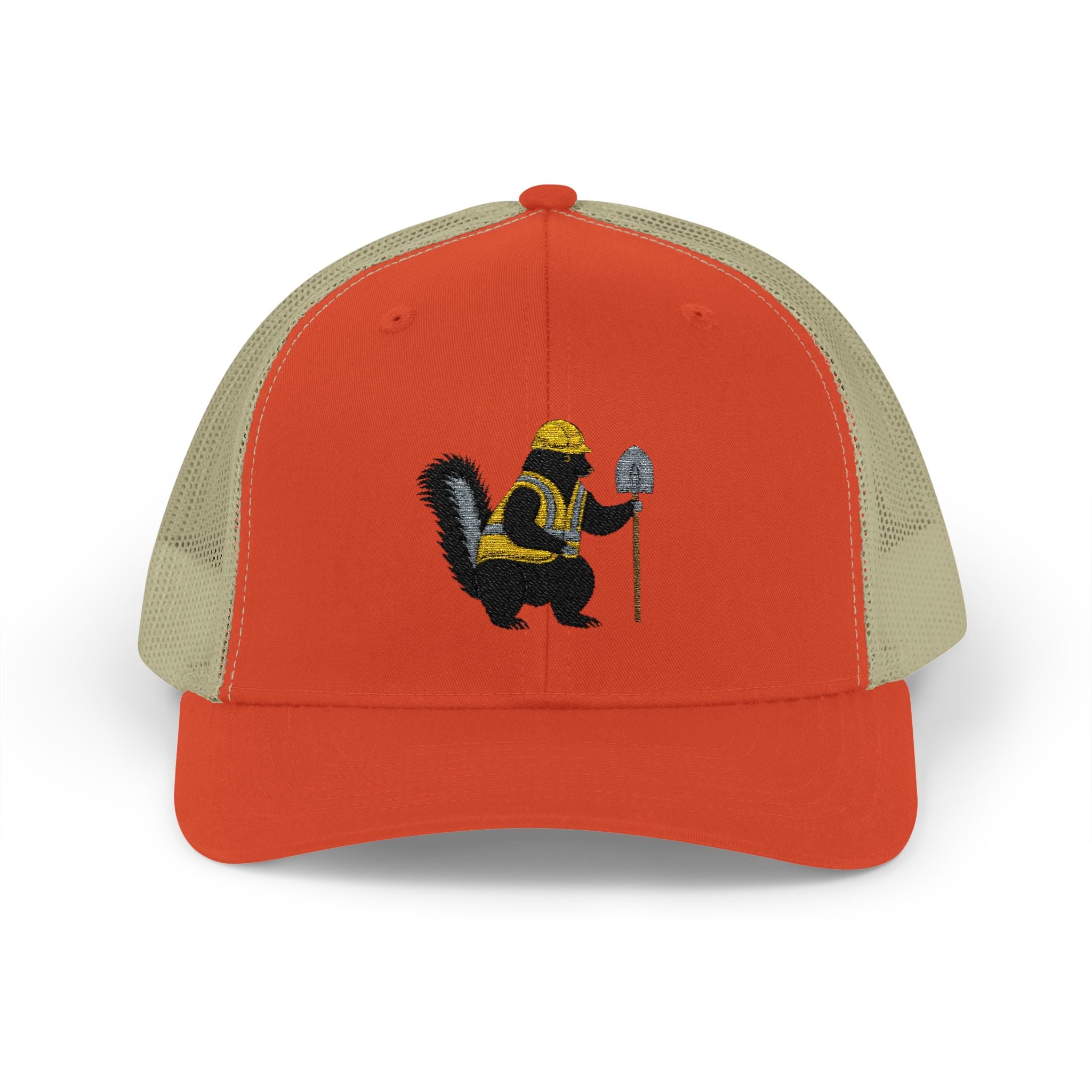 Skunk With Cane Trucker Cap
