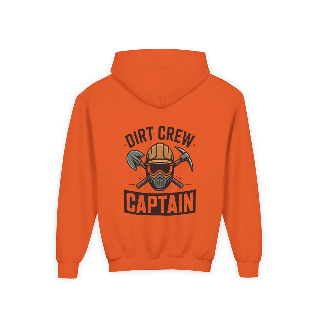 Youth Hoodie - Dirt Crew Captain Graphic Pullover