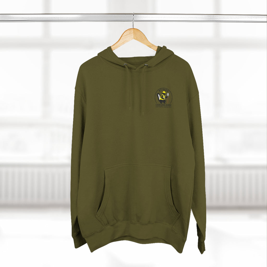 Excavation Hoodie — Turning Big Rocks into Smaller Rocks Construction Pullover