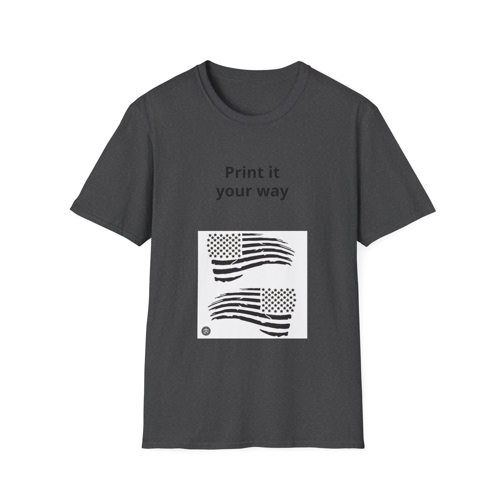 Funny Stinks Landscaping T-Shirt — "STINKS" Skunk Logo with Phone Number