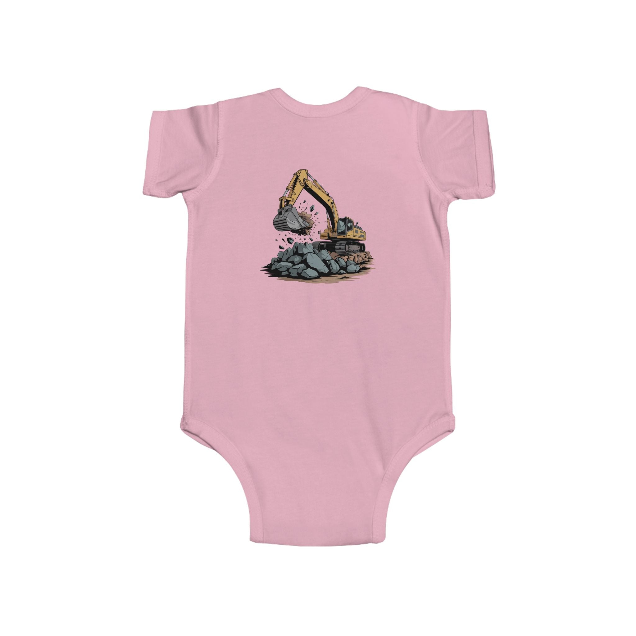 Infant Bodysuit — "Future Operator" Excavator Baby Onesie