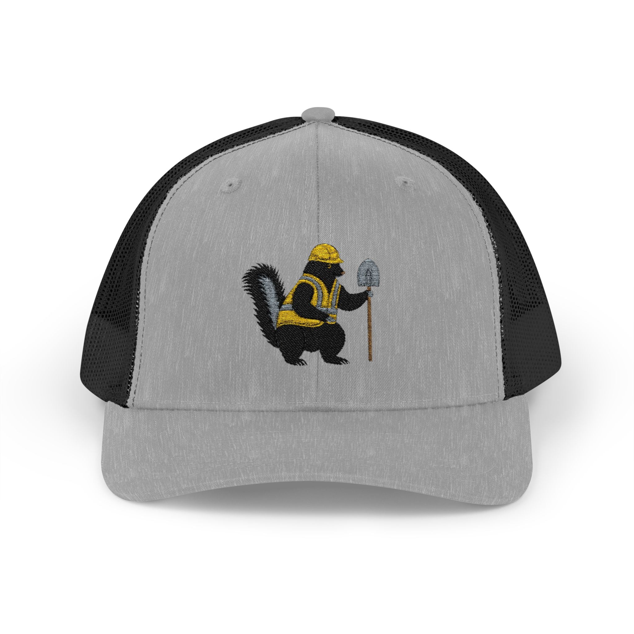 Skunk With Cane Trucker Cap