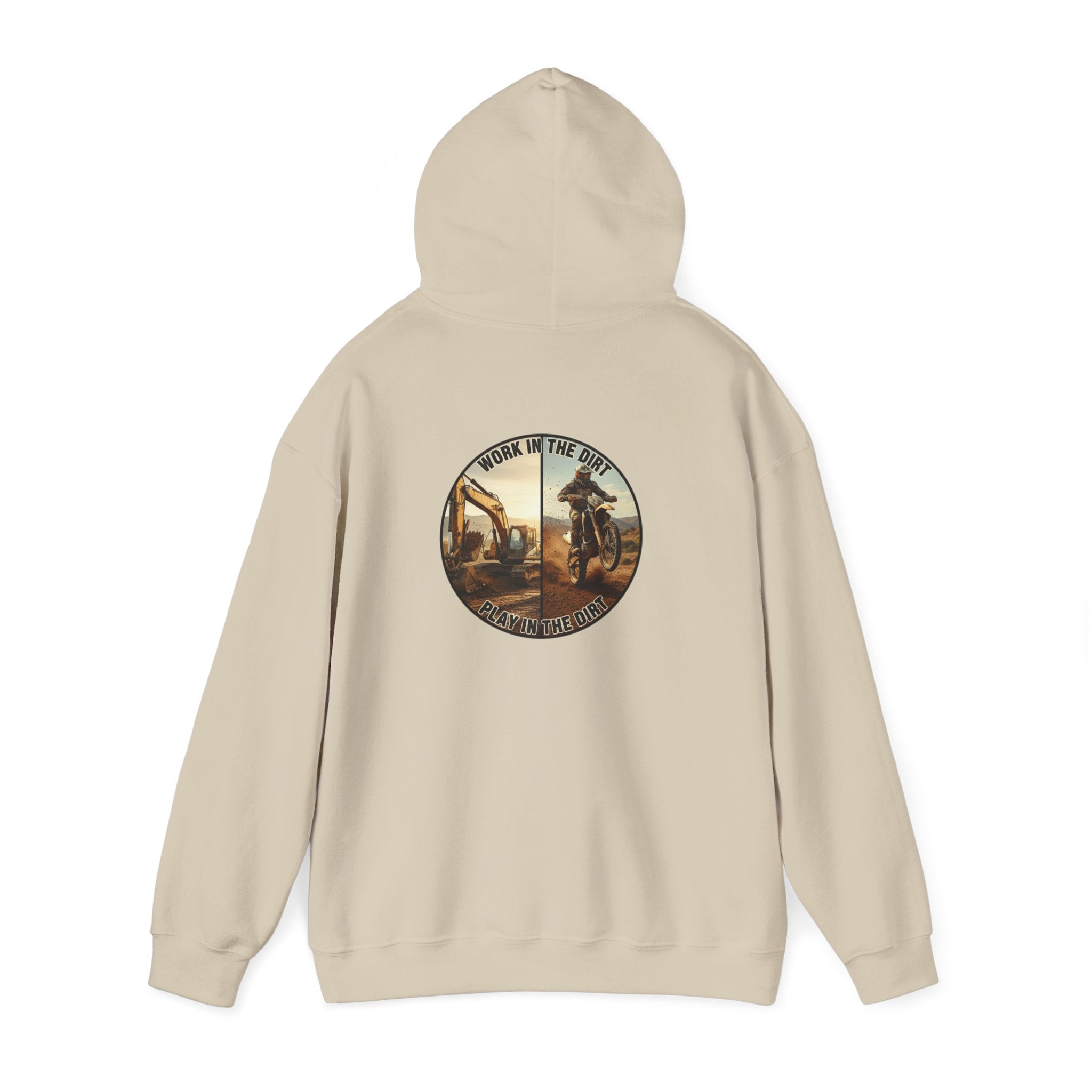 Dirt Bike Hoodie "Ride Dirt" Vintage Motocross Pullover