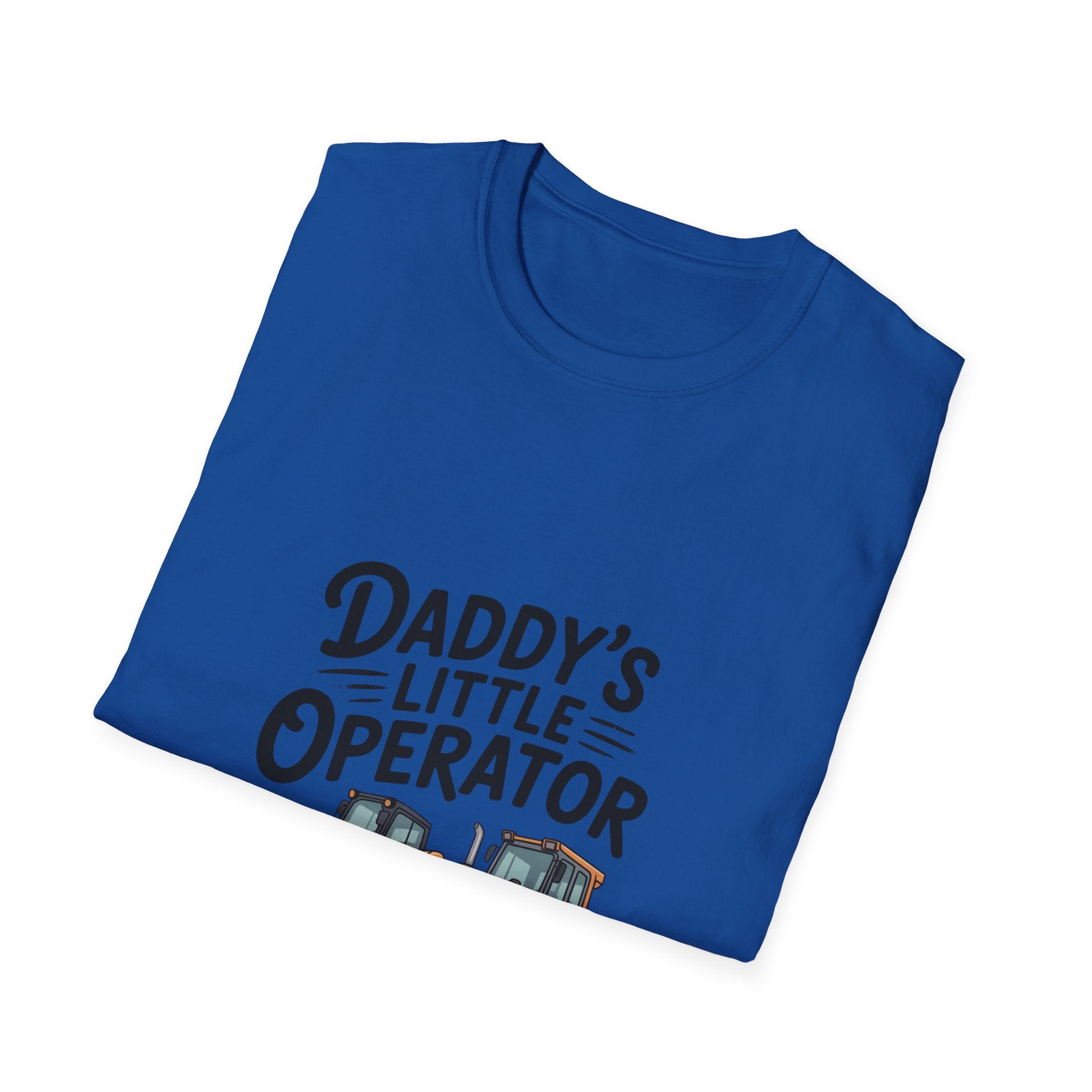 Kids' Tee — "Daddy's Little Operator" Bulldozer Shirt