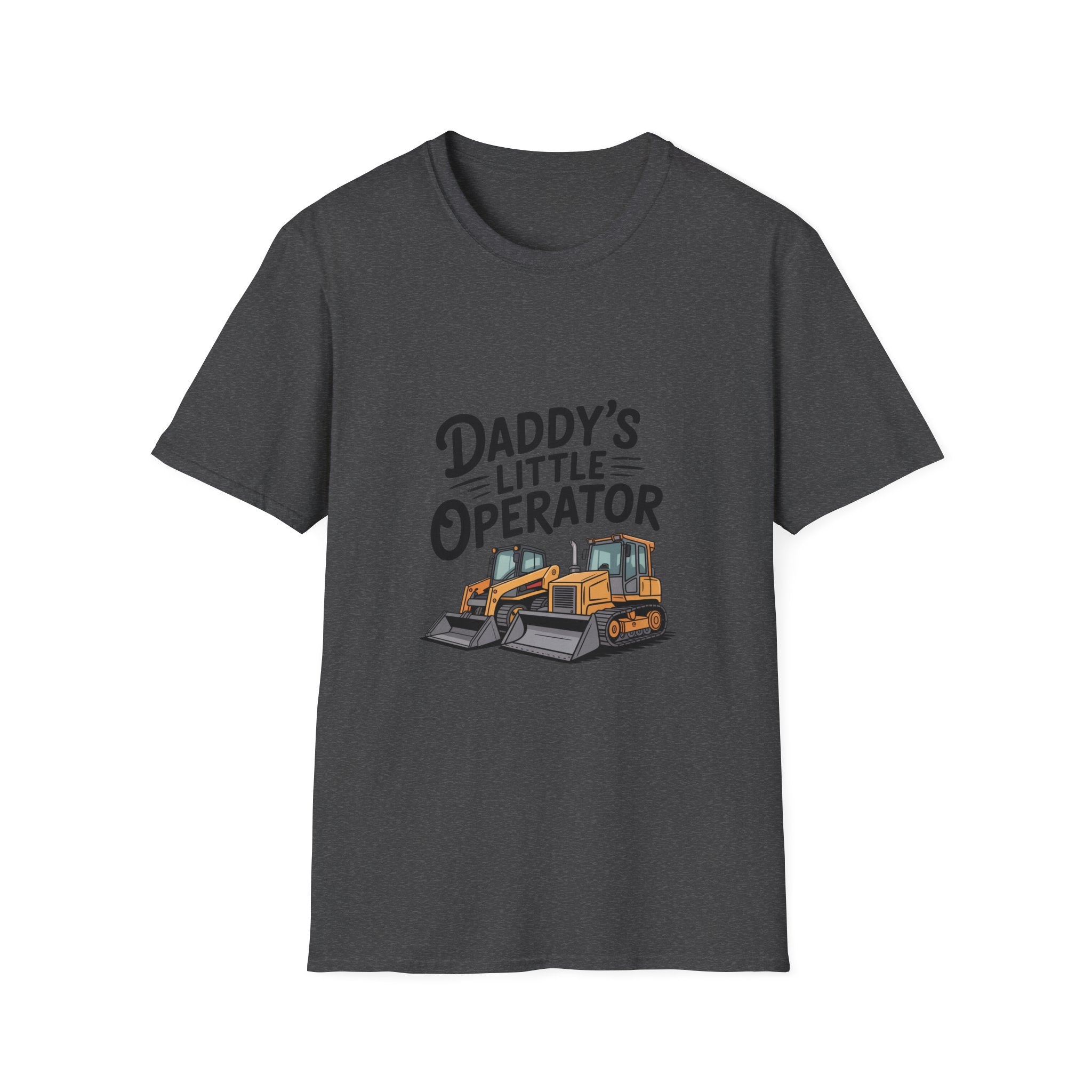 Kids' Tee — "Daddy's Little Operator" Bulldozer Shirt
