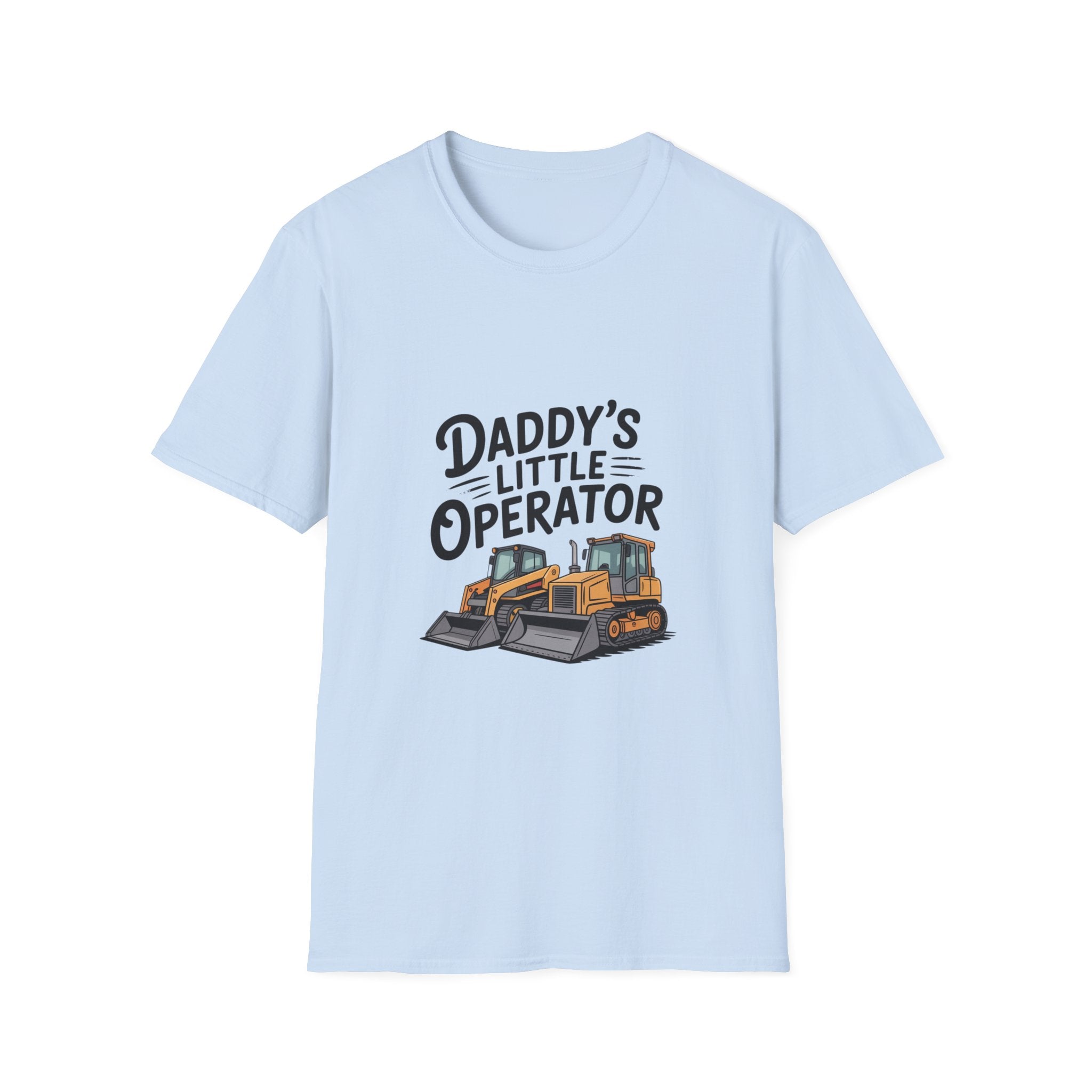 Kids' Tee — "Daddy's Little Operator" Bulldozer Shirt