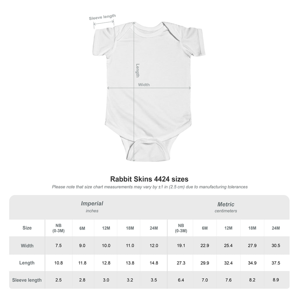 Infant Bodysuit — "Future Operator" Excavator Baby Onesie