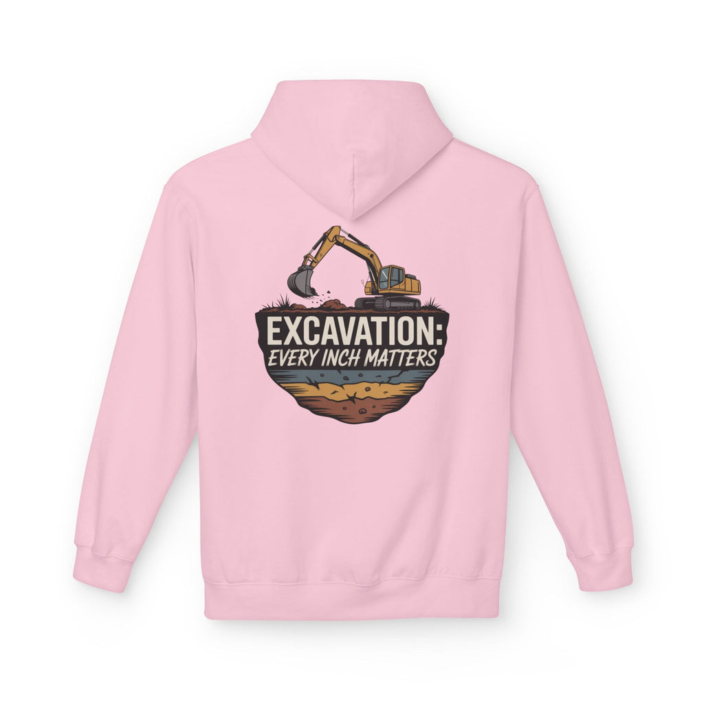Excavation Hoodie – "Excavation: Every Inch Matters" Construction Crew Pullover