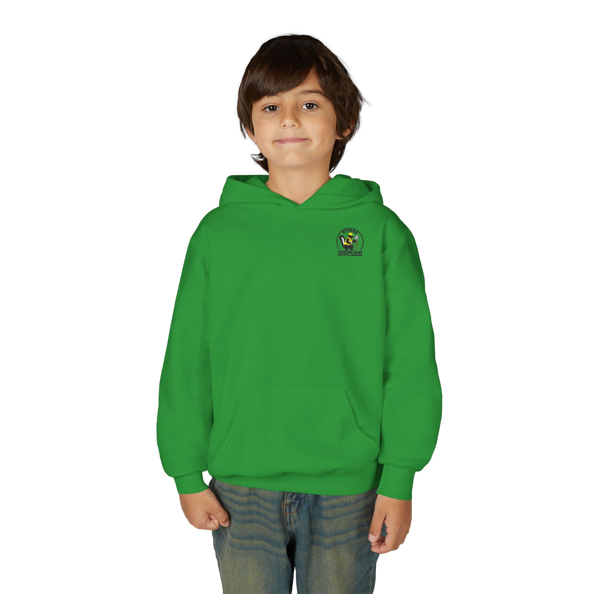 Youth Heavy Equipment Hoodie — "Future Operator" Excavator Pullover