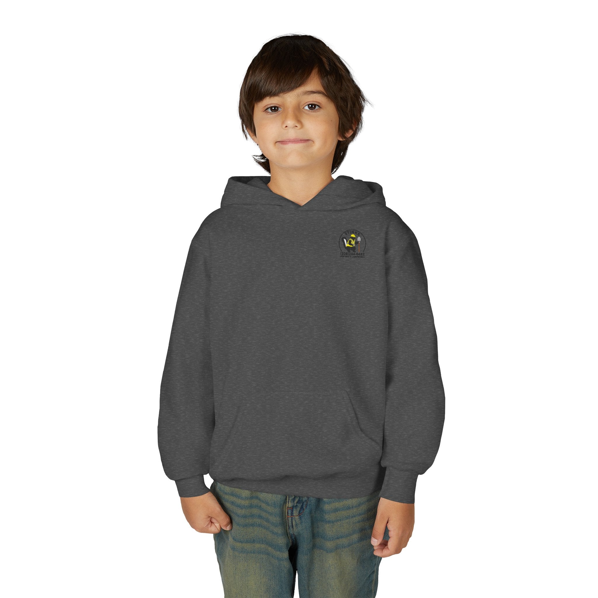 Youth Heavy Equipment Hoodie — "Future Operator" Excavator Pullover