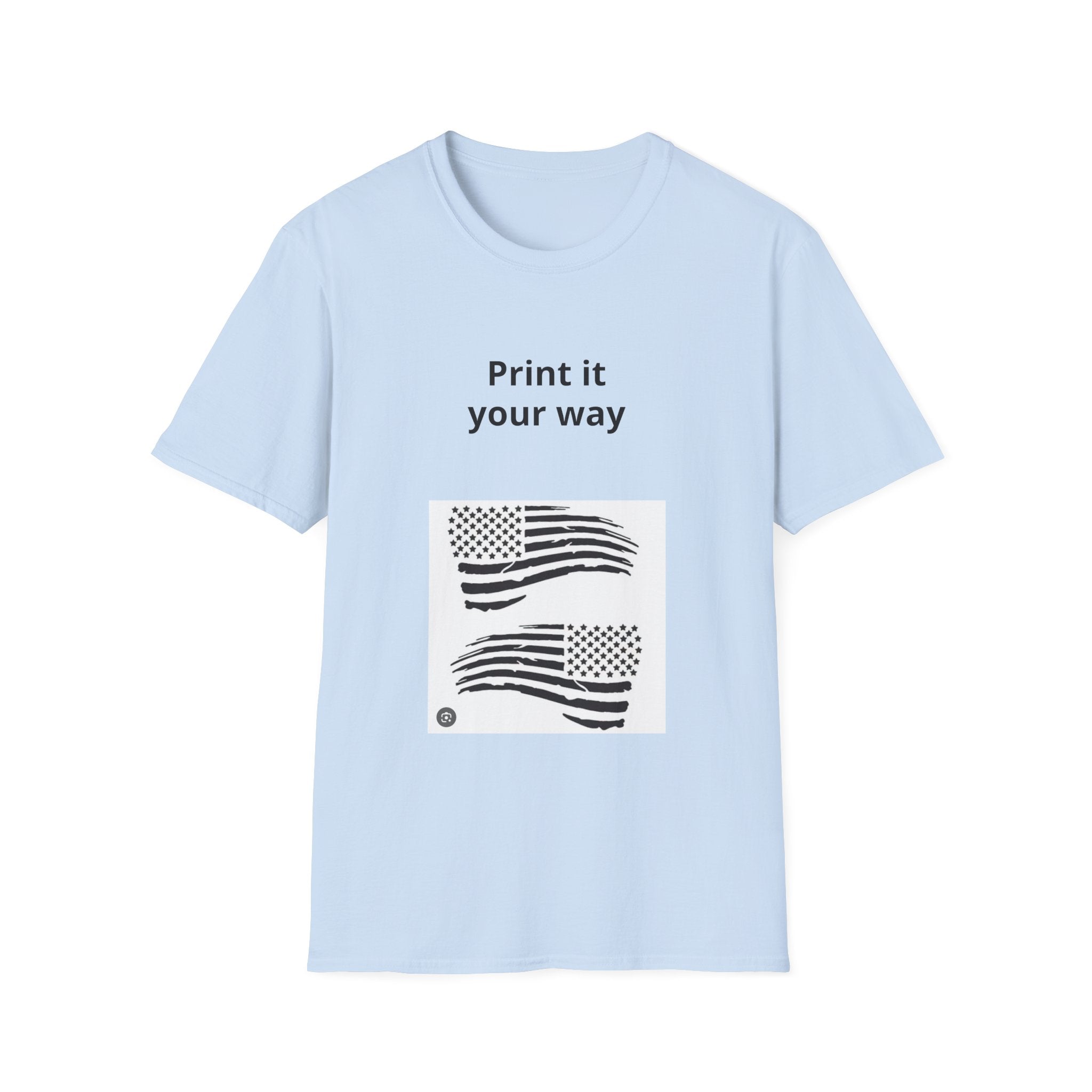 Funny Stinks Landscaping T-Shirt — "STINKS" Skunk Logo with Phone Number