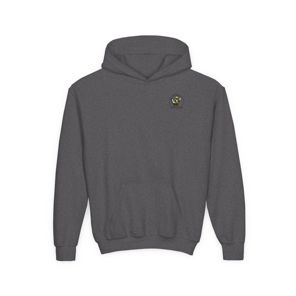 Youth Heavy Equipment Hoodie — "Future Operator" Excavator Pullover