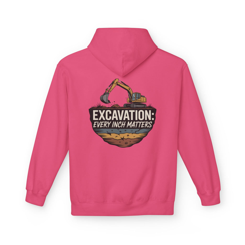 Excavation Hoodie – "Excavation: Every Inch Matters" Construction Crew Pullover