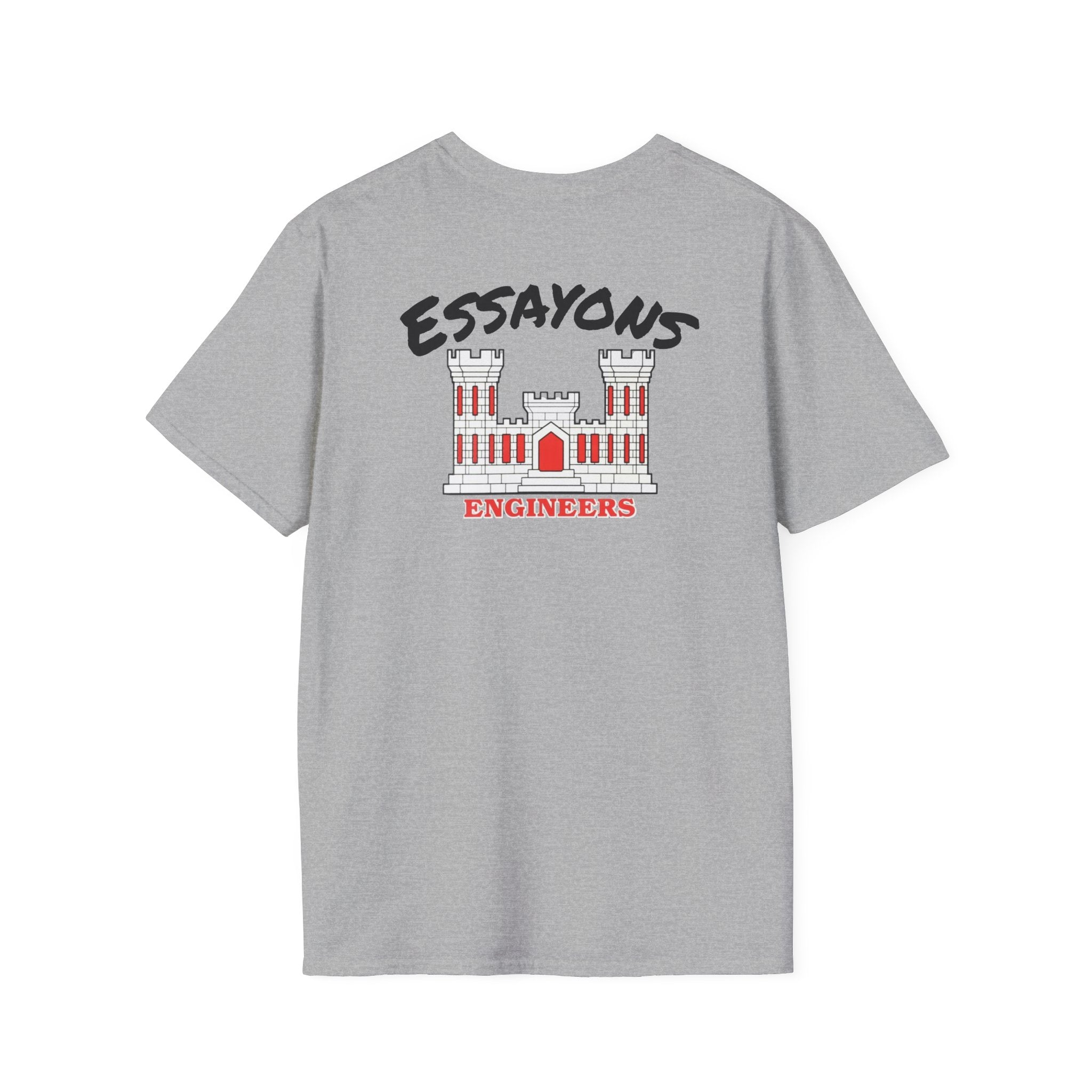 Tractor Graphic T-Shirt — 'Rage Graders Essayons' Vintage Farm Truck Tee