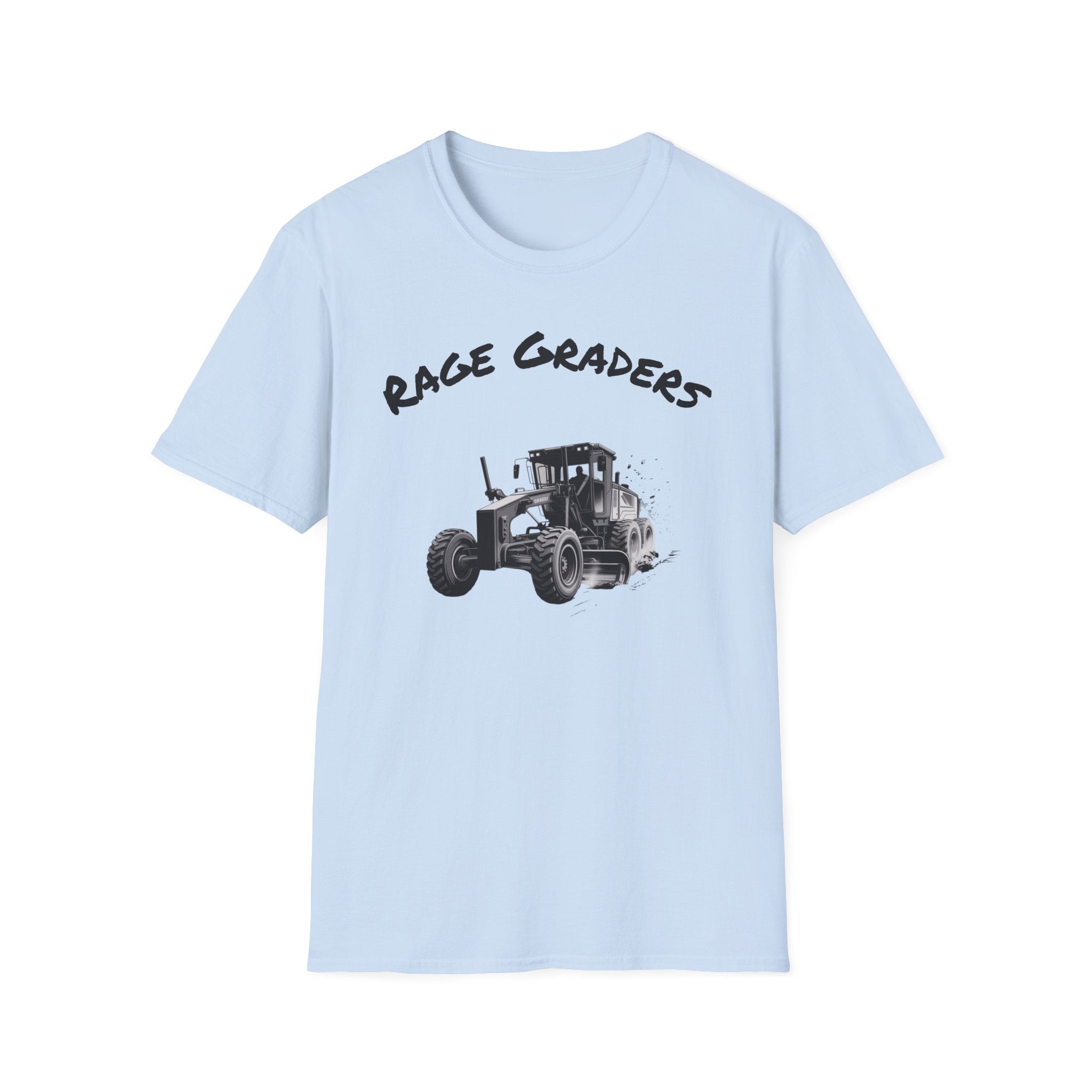 Tractor Graphic T-Shirt — 'Rage Graders Essayons' Vintage Farm Truck Tee