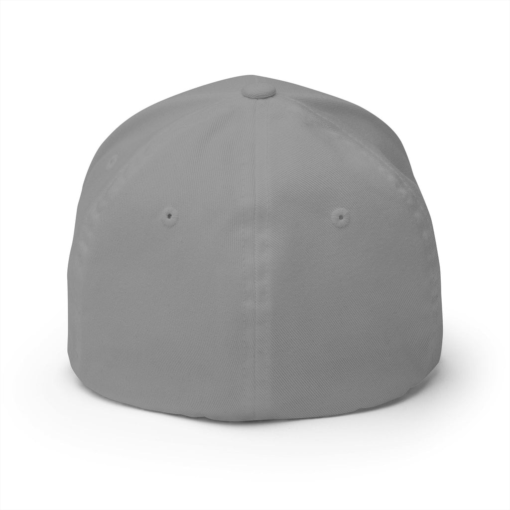 Embroidered 'Stinks' Skunk Logo Cap — White Structured Baseball Hat