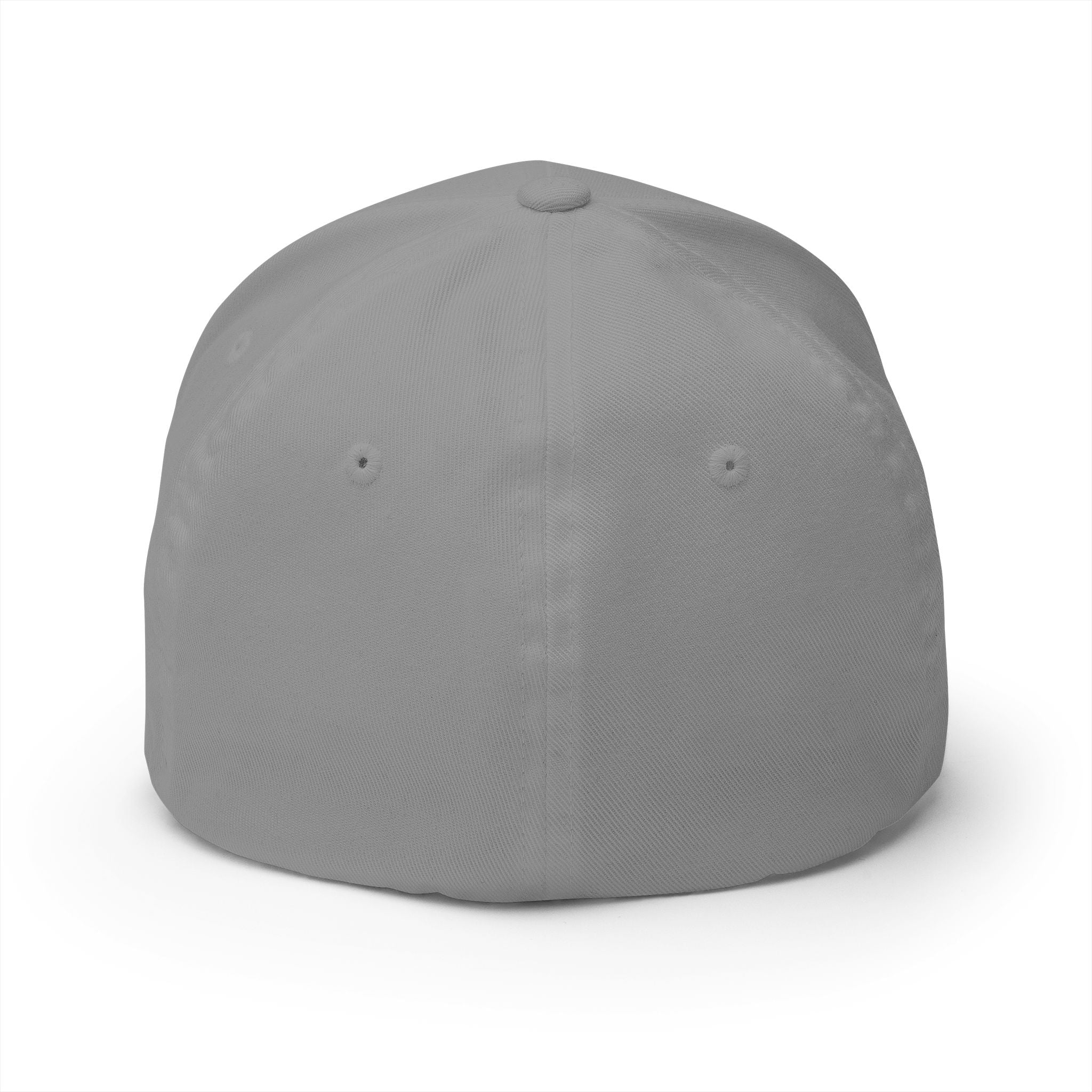 Embroidered 'Stinks' Skunk Logo Cap — White Structured Baseball Hat