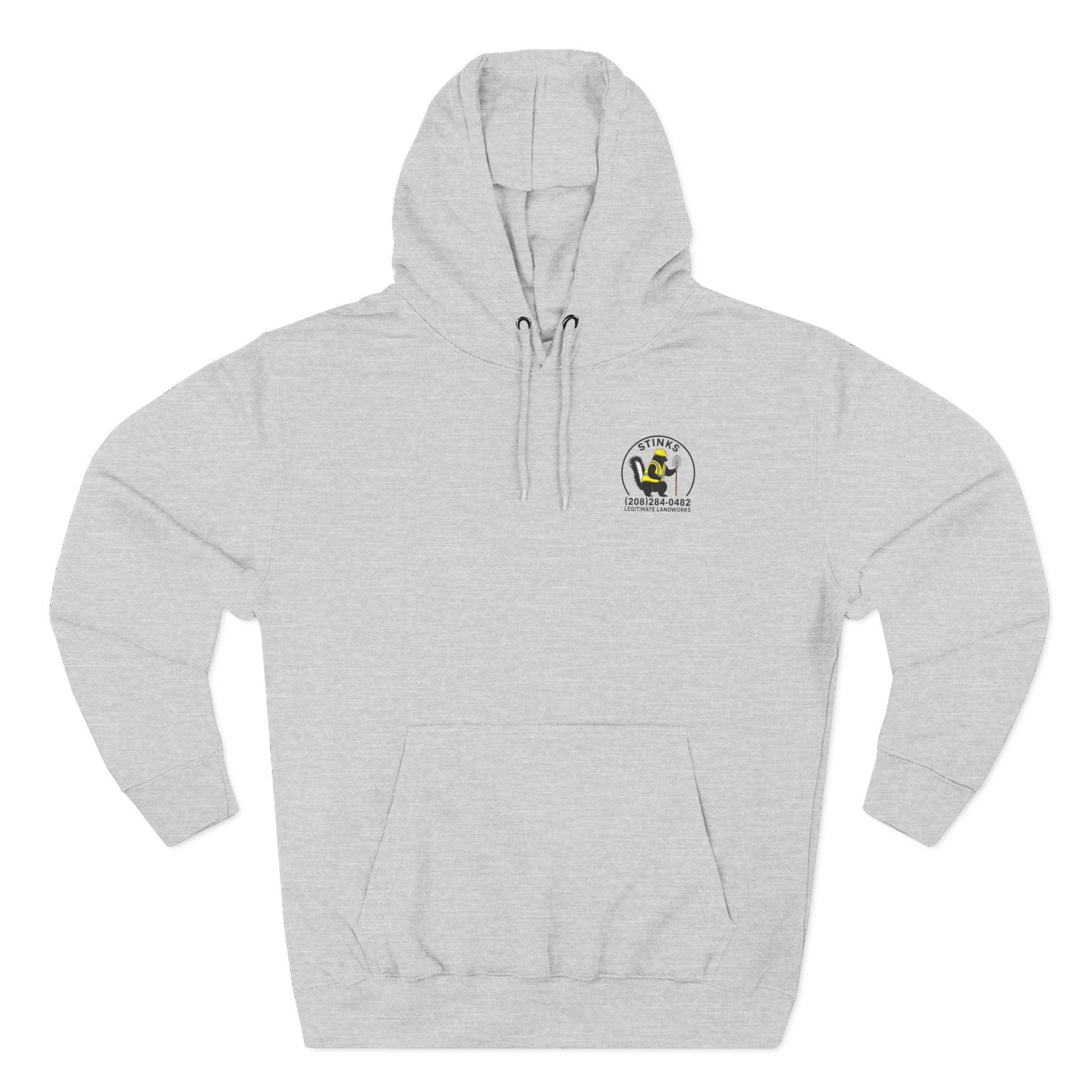 Excavation Hoodie — Turning Big Rocks into Smaller Rocks Construction Pullover