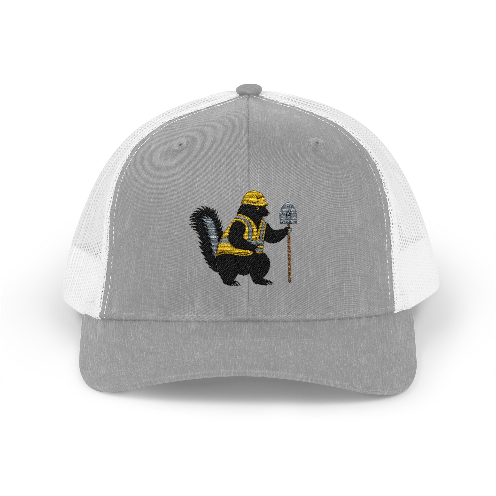 Skunk With Cane Trucker Cap