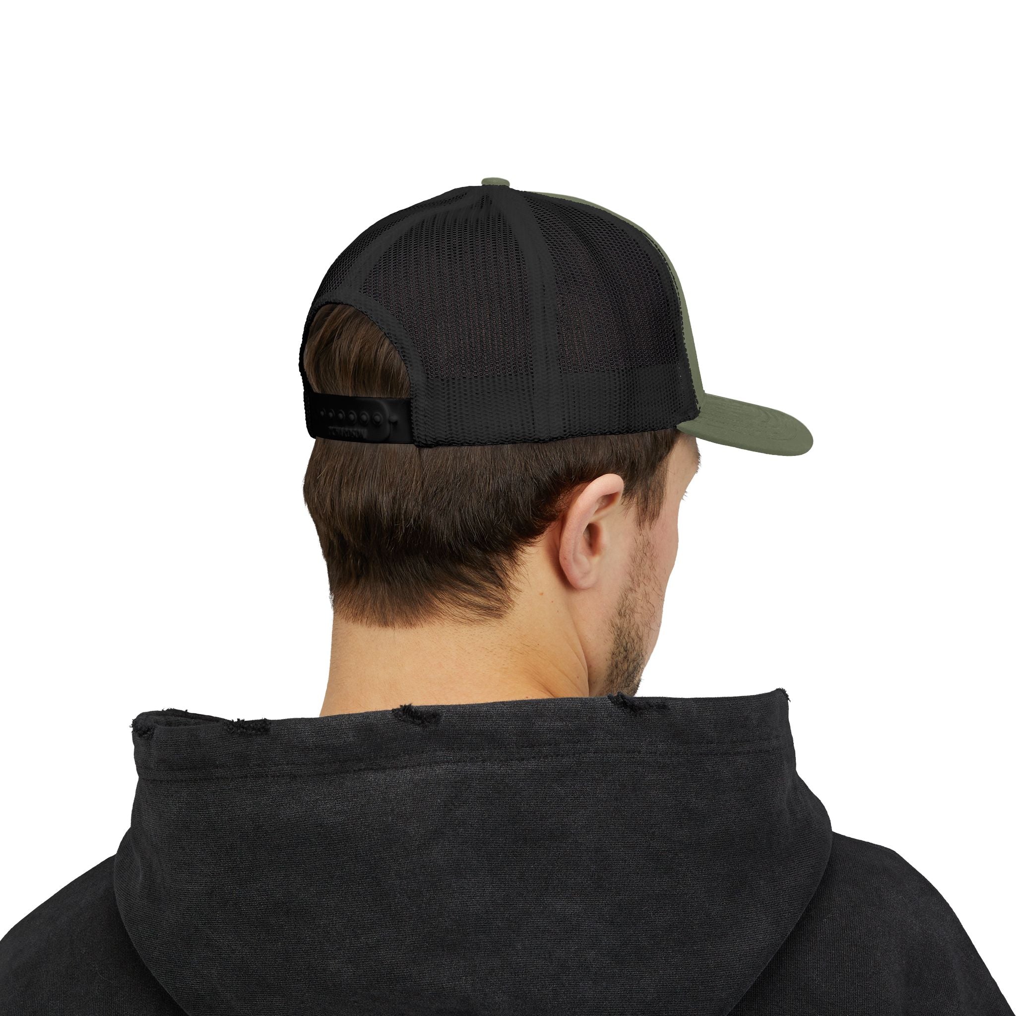 Skunk With Cane Trucker Cap