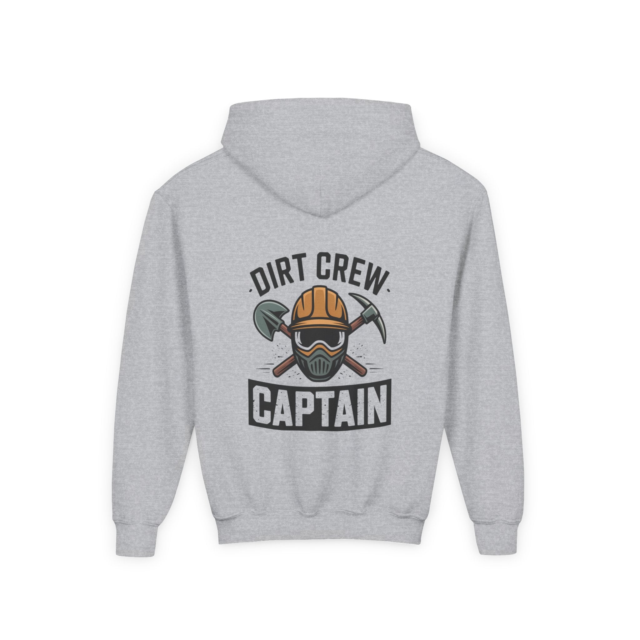 Youth Hoodie - Dirt Crew Captain Graphic Pullover