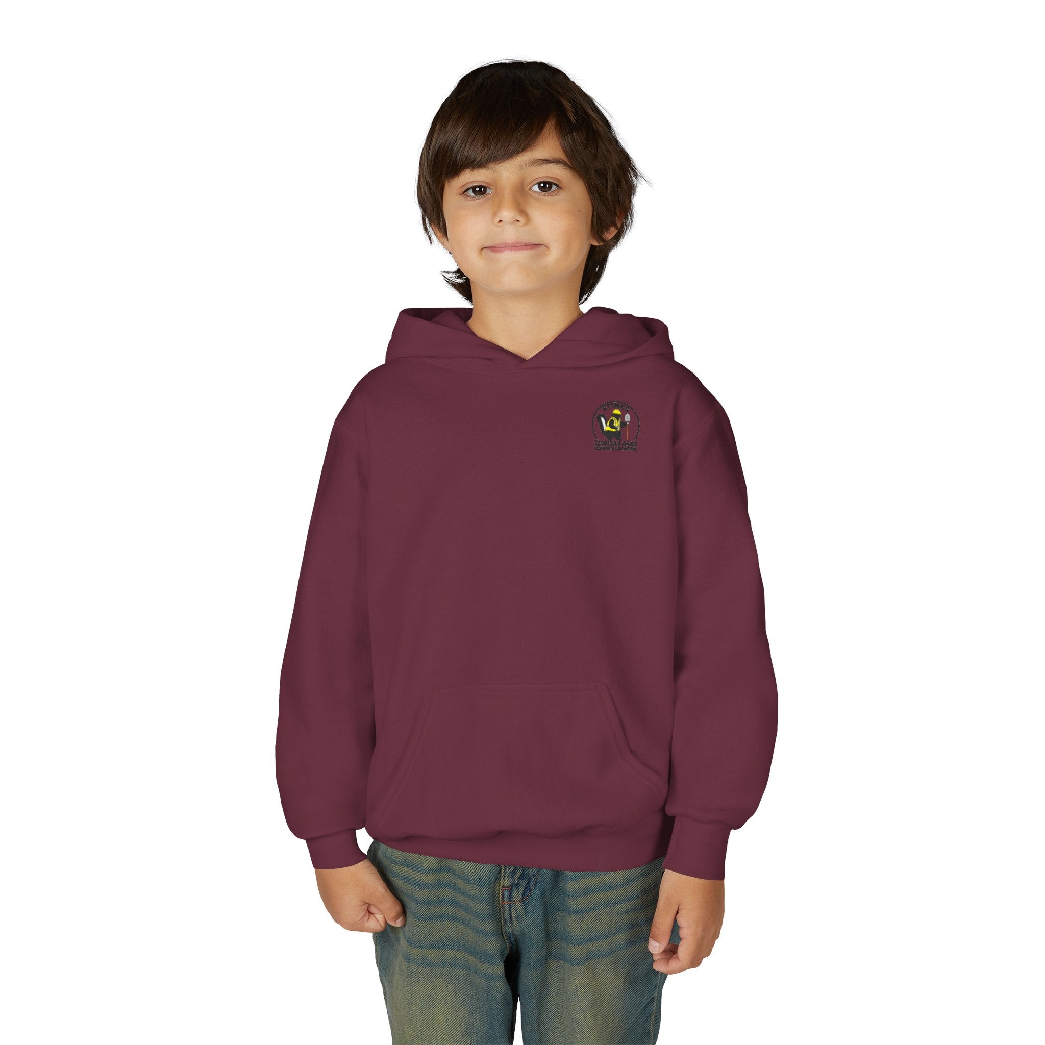 Youth Heavy Equipment Hoodie — "Future Operator" Excavator Pullover