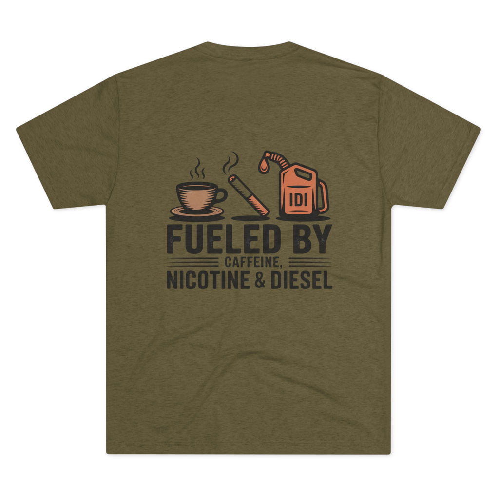 Fueled By Caffeine, Nicotine & Diesel Graphic Tee