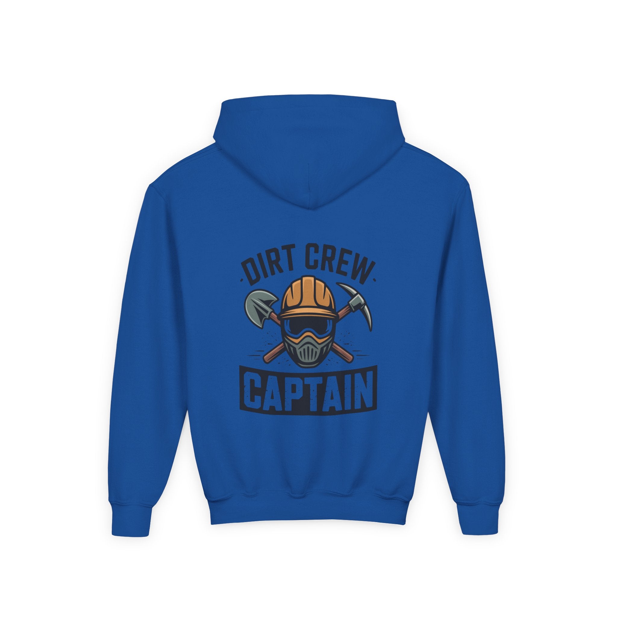 Youth Hoodie - Dirt Crew Captain Graphic Pullover