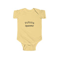 Infant Bodysuit — "Future Operator" Excavator Baby Onesie