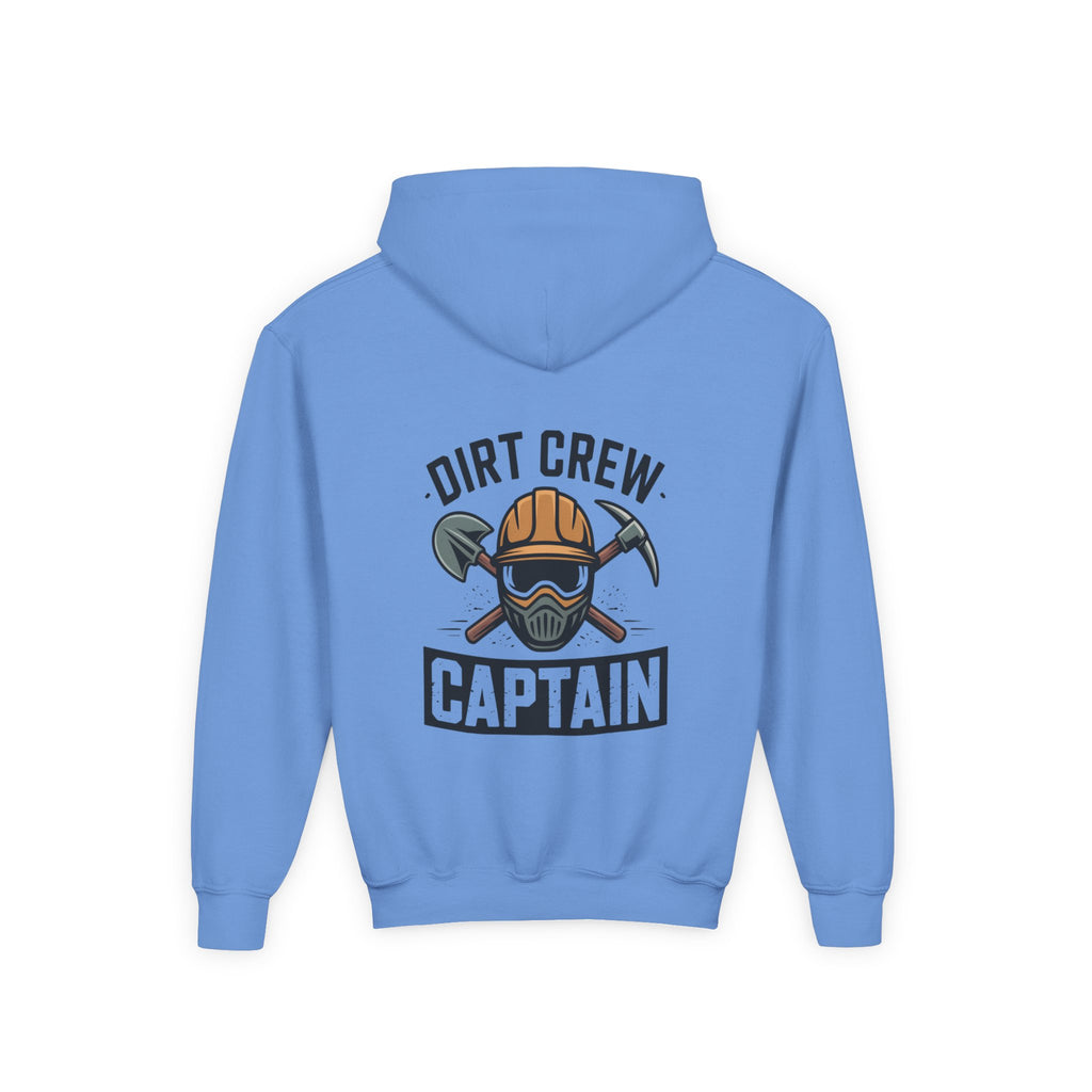 Youth Hoodie - Dirt Crew Captain Graphic Pullover