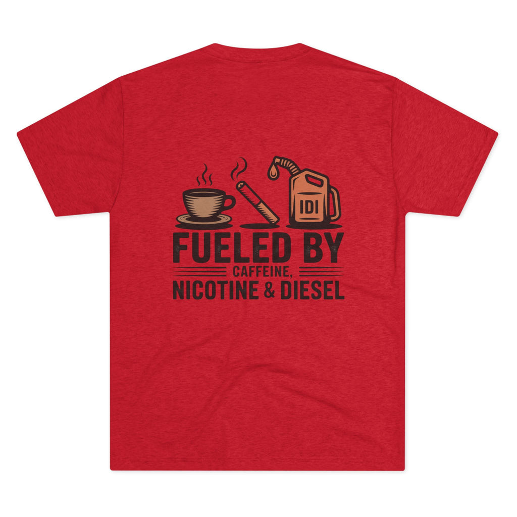Fueled By Caffeine, Nicotine & Diesel Graphic Tee