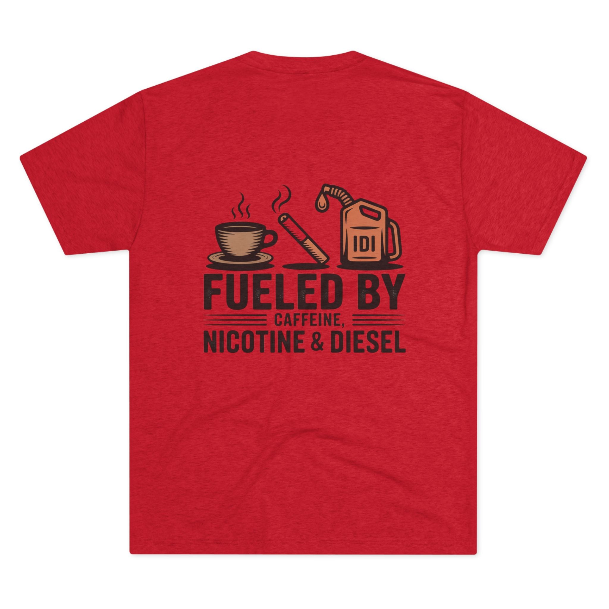 Fueled By Caffeine, Nicotine & Diesel Graphic Tee