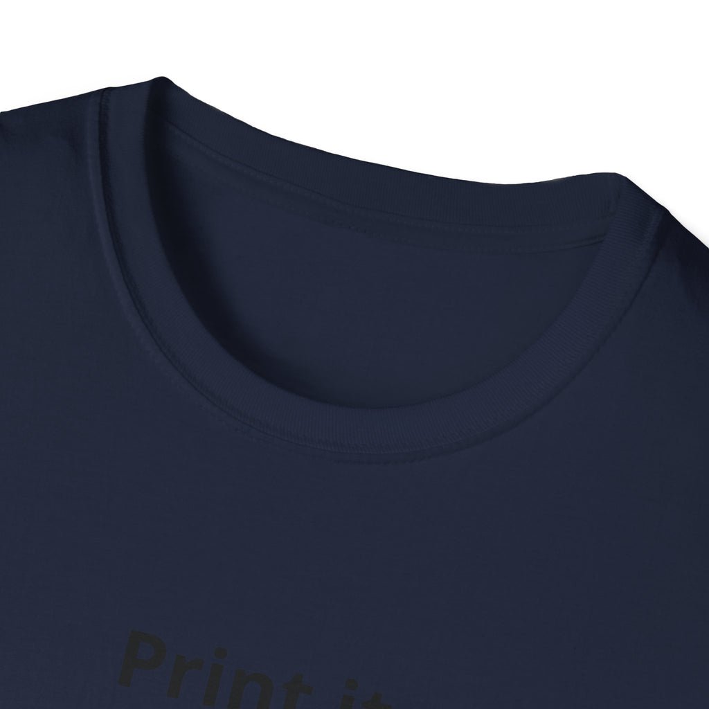 Funny Stinks Landscaping T-Shirt — "STINKS" Skunk Logo with Phone Number