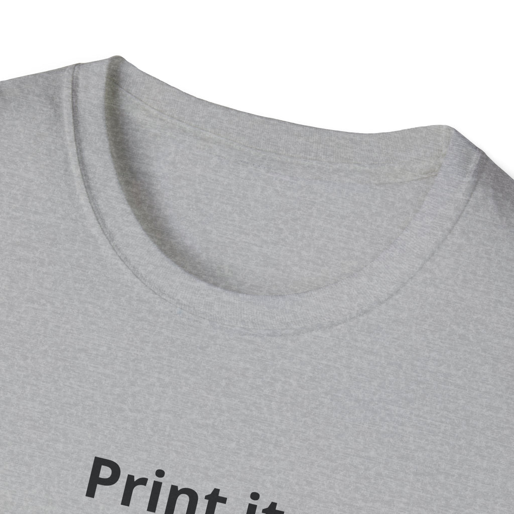 Funny Stinks Landscaping T-Shirt — "STINKS" Skunk Logo with Phone Number
