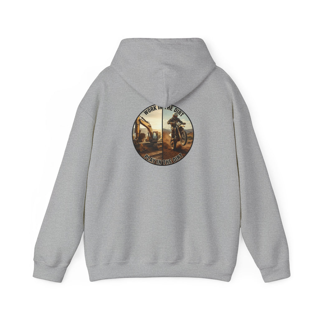 Dirt Bike Hoodie "Ride Dirt" Vintage Motocross Pullover